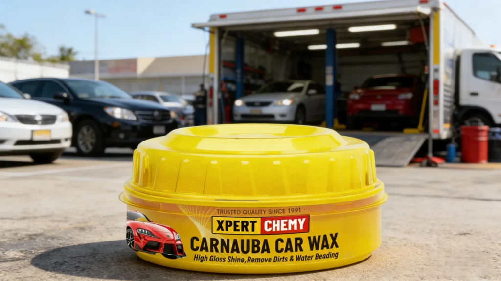 xpert_chemy_carnauba_car_wax_product_shown_at_auto_service_center-scaled